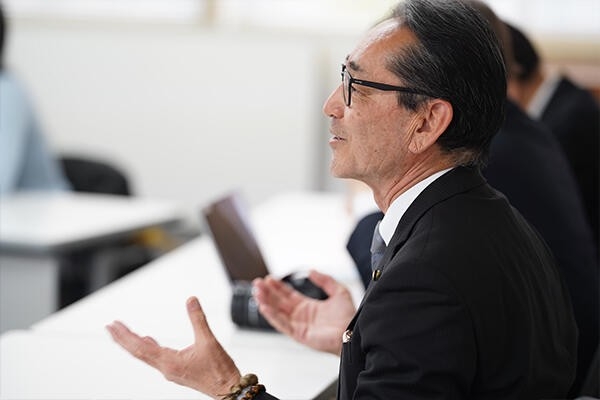 日進市岩田教育長