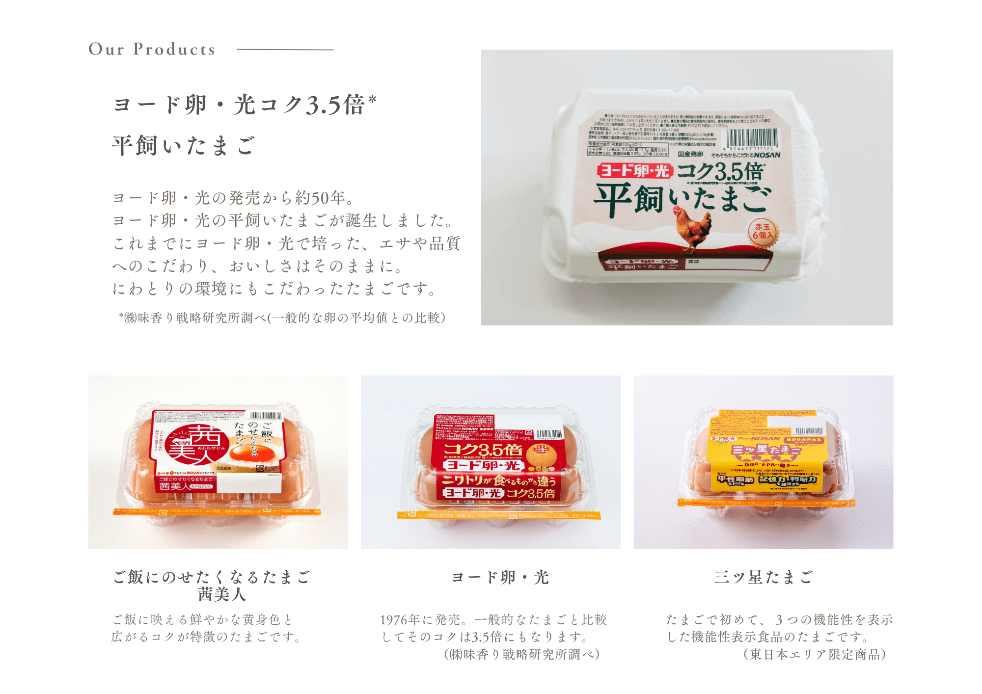 その他製品ラインアップ