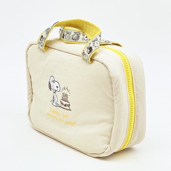 スヌーピーの2WAY吊下げポーチ