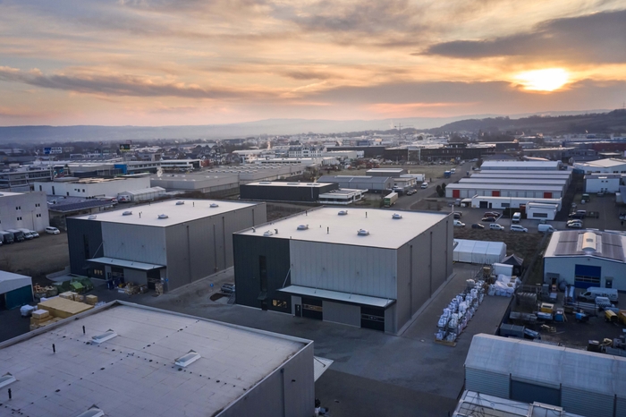 トムラリサイクリング テストセンター全景