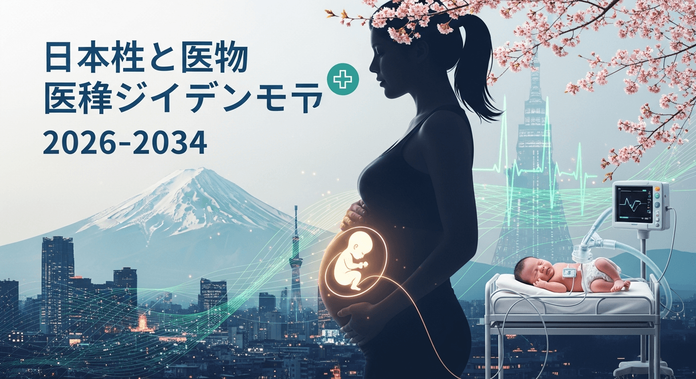 日本の新生児・周産期医療機器市場は着実に拡大を続け、2034年までに8億9,040万米ドルに達する見込み(年平均成長率6.75%)
