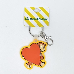 おさるのジョージラバーキーホルダー