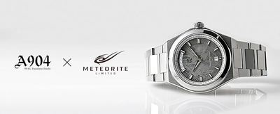 話題のメテオライトウォッチから スーパーステンレス904Lをまとった新たなモデルが登場　 11月26日　販売開始！
