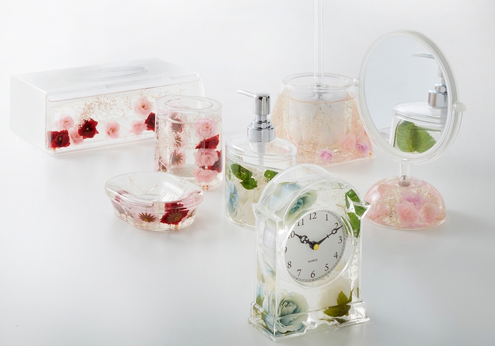 アクリル水中花