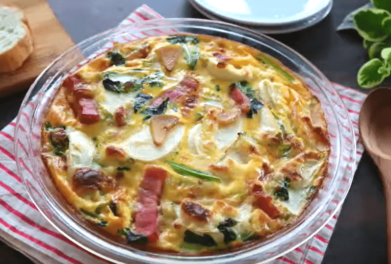 こかぶのガーリックキッシュ