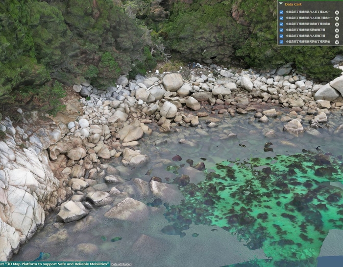 大坂城石垣石丁場跡岩谷石丁場八人石磯丁場(香川県小豆島)