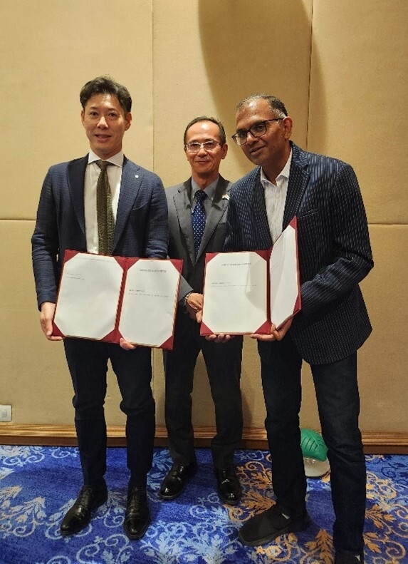 MOU締結式の様子