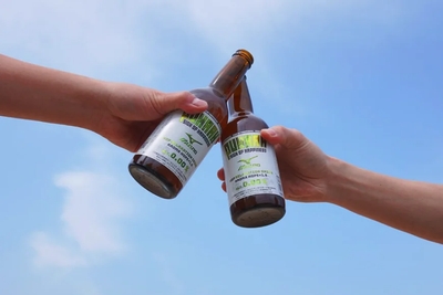 △ビアテイスト炭酸飲料