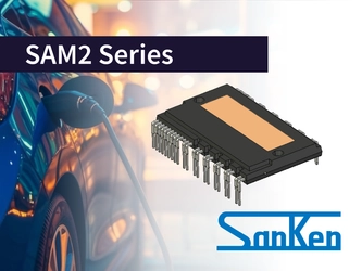 スイッチング損失を他社同等品と比べ20％以上低減*　 車載向け高圧3相モータ用ドライバ「SAM265M50AS3」