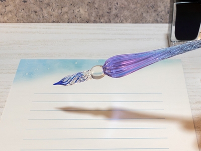 ガラスペン体験