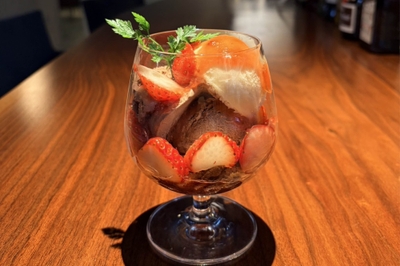 バレンタインパフェ