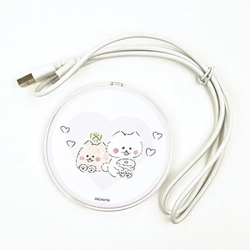 スマホを置くだけ!ほわころくらぶのワイヤレスチャージャーで癒しの充電タイムを過ごしましょう。