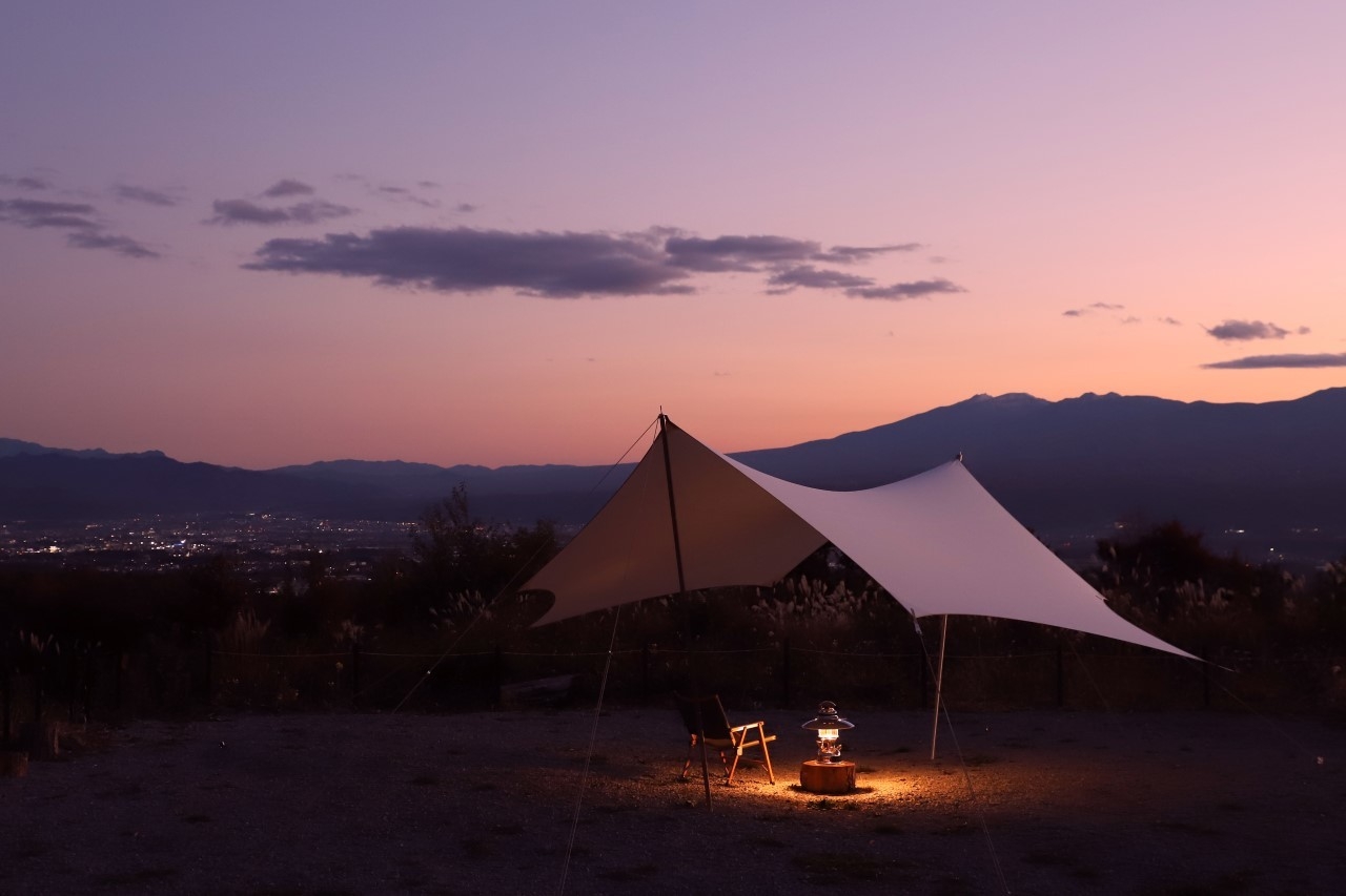 小諸市 高原のキャンプ場