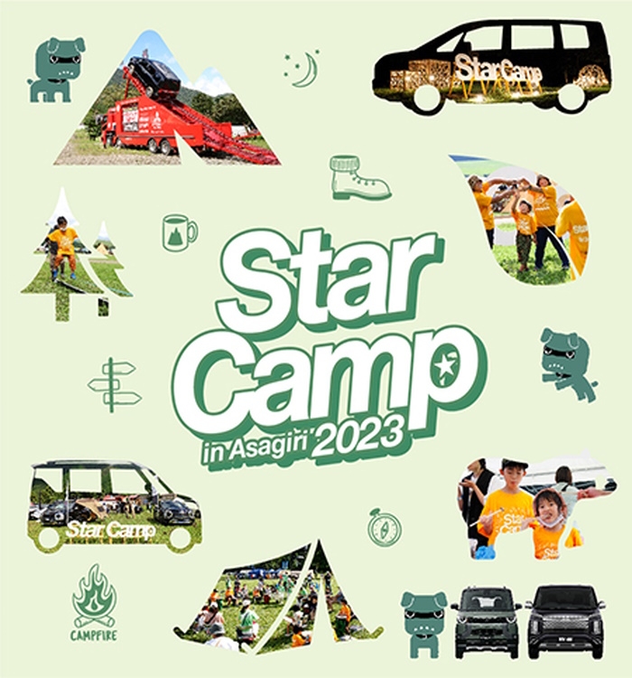 三菱自動車工業株式会社 主催のオートキャンプイベント 「スターキャンプ2023 in 朝霧高原」(9月9日~10日開催)に協賛。 三菱車PHEVから天体望遠鏡の給電を行い星空かんさつも実施!