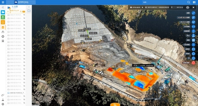 建設現場のデジタルツインを実現するプラットフォームを開発