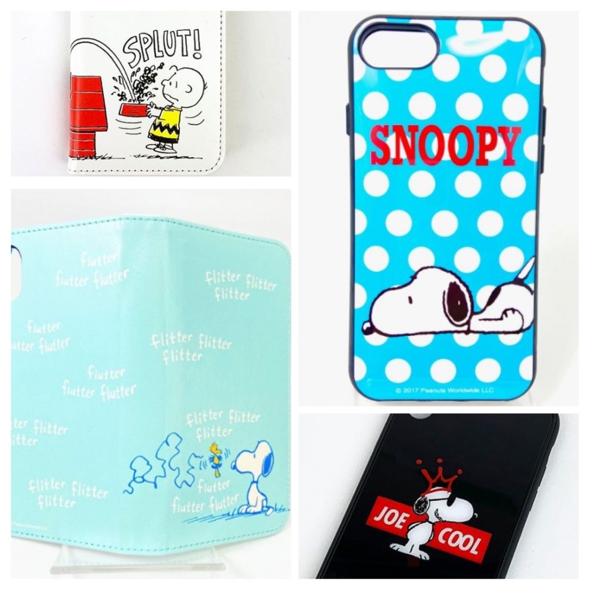 ほんわかスヌーピー高級印伝の手帳型スマホケース ほんわかスヌーピー高級印伝の手帳型スマホケース ほんわか