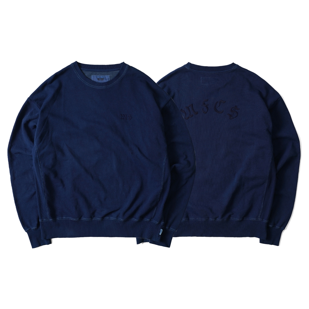 Watanabe‘s × zynas × MFC STORE "MFC$" AIZOME CREWNECK