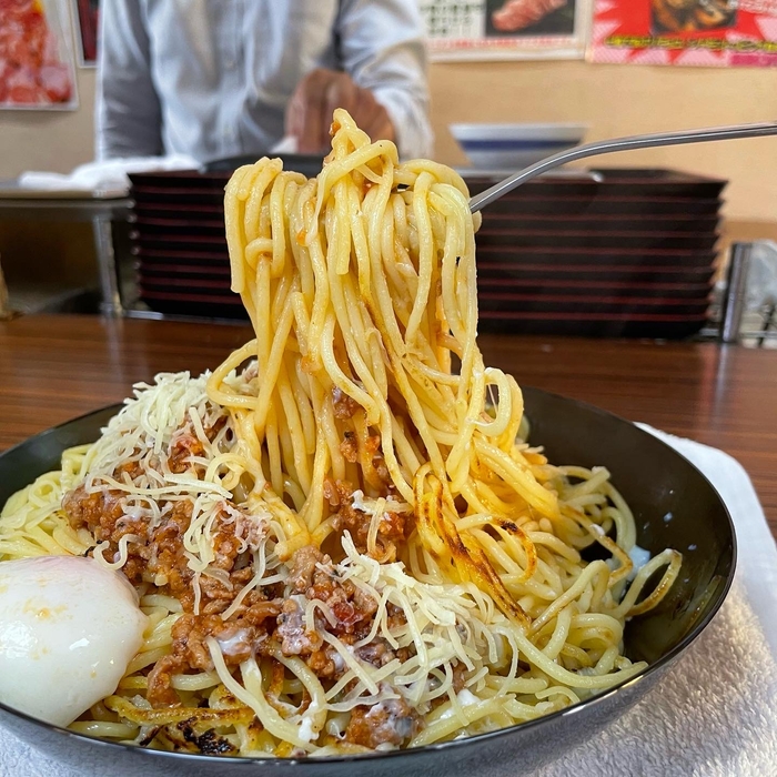 熱々とのフライパンでお召し上がりください