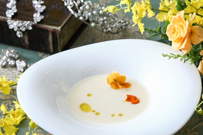 ▲ファーストディッシュ(スープ) イメージ