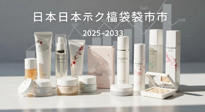 日本の化粧品包装市場は2033年までに33億8,468万米ドルに達すると予測｜年平均成長率3.86%で成長