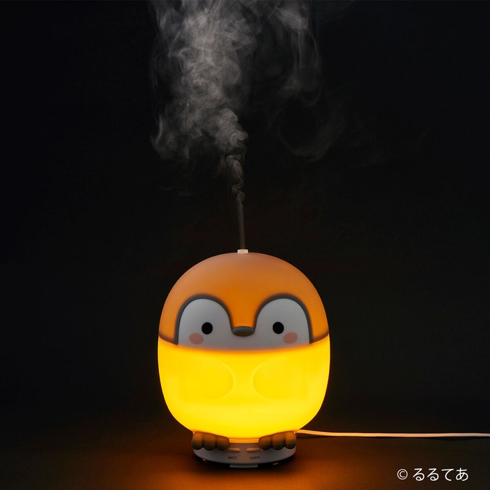コウペンちゃん ルームライト加湿器(加湿器モード&ルームライトモード_イメージ)