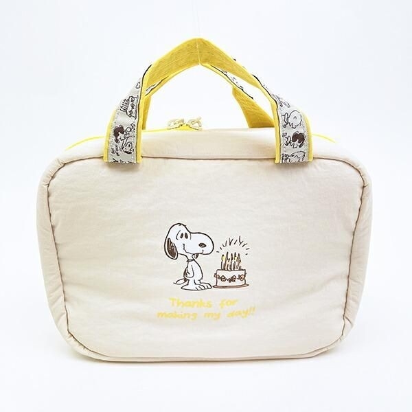 スヌーピーの2WAY吊下げポーチ