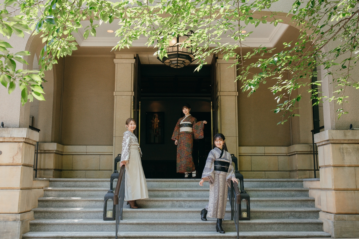 京都を代表する歴史的建造物×着物でお洒落に撮影！記念日撮影プラン誕生