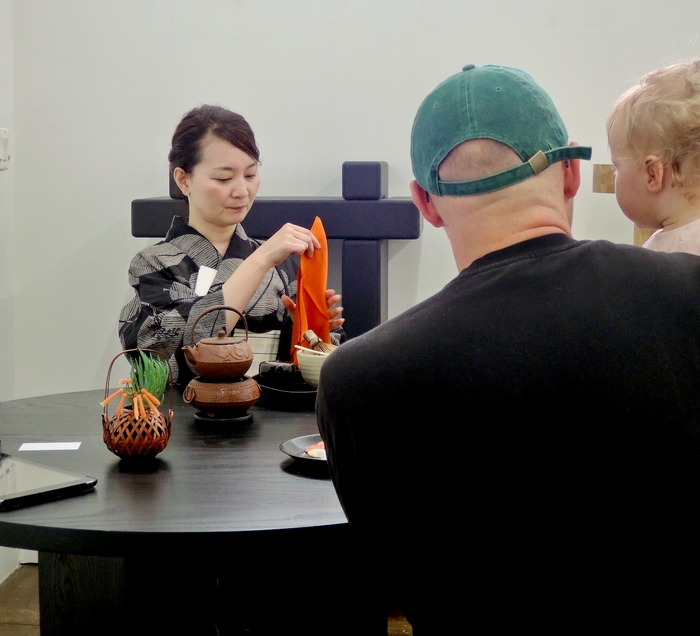 薄茶席の初めての客様