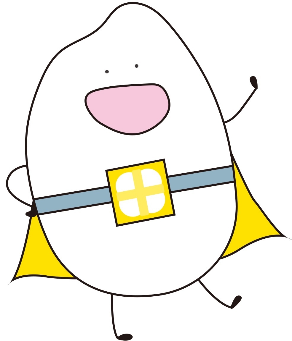 彩のきずなキャラクター 「きずなマン」 埼玉のお米を守る正義のヒーロー