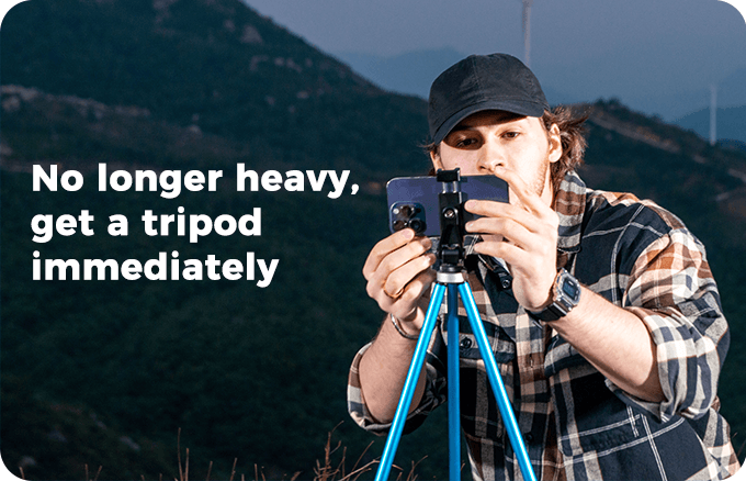 カメラの三脚でも使える