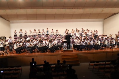 2026年6月に開催した「第3回大阪信愛学院大学ジョイントコンサート」の様子