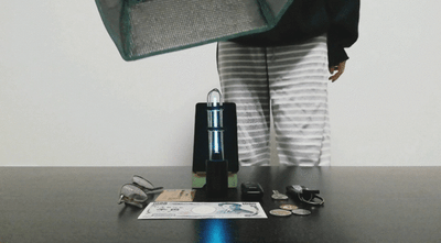 ※除菌後はオゾンのにおいがするので換気をするようにしましょう。