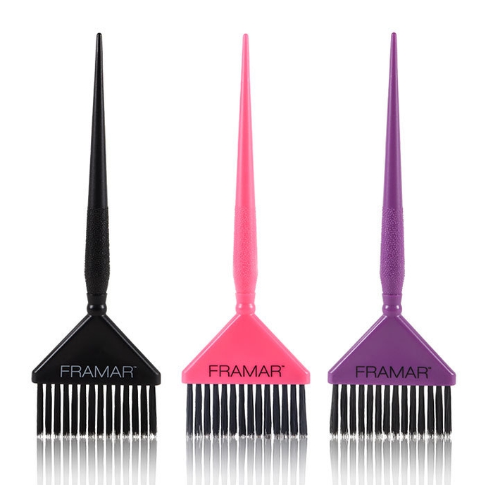 ビッグダディーブラシセット(ブラック&ピンク&パープル)