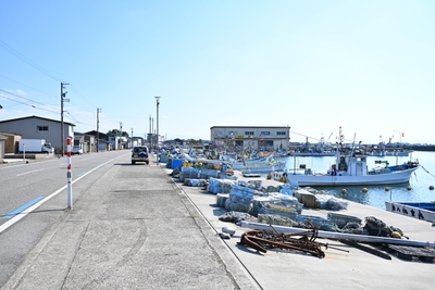 漁港や関連施設も多い