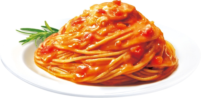 蟹トマトクリームシズル画像