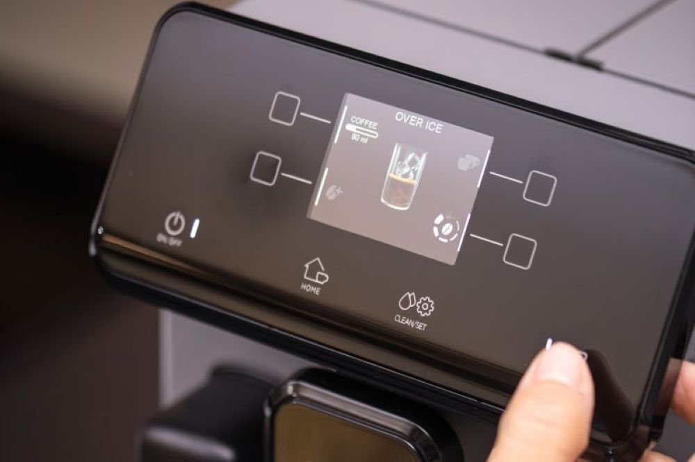 オーバーアイスとブースト機能の選択画面