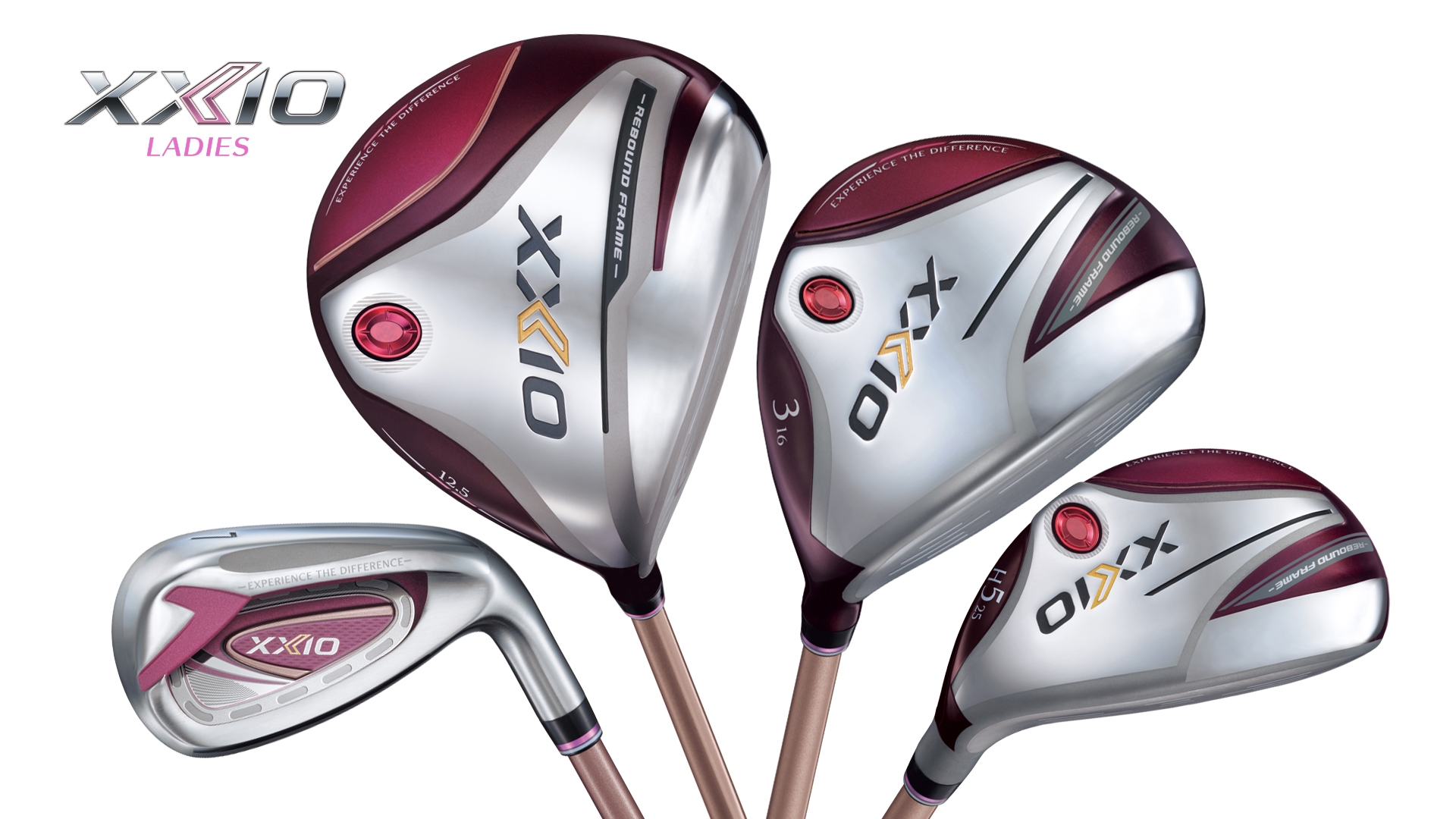 「ゼクシオ レディス」(ボルドー)