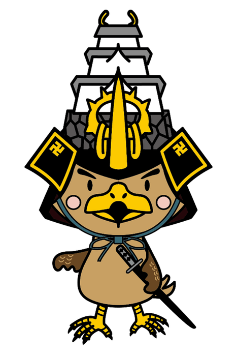 弘前市のマスコットキャラクター:たか丸くん