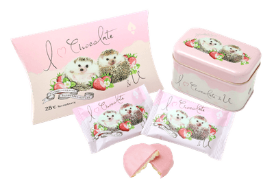 チョコかけすぎちゃったラスク (いちご)