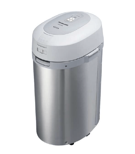 コンポスト 屋内設置可能かつ臭気が出にくい乾燥式生ごみ処理機を使用