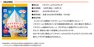 ソフトクリームチョコクランチ