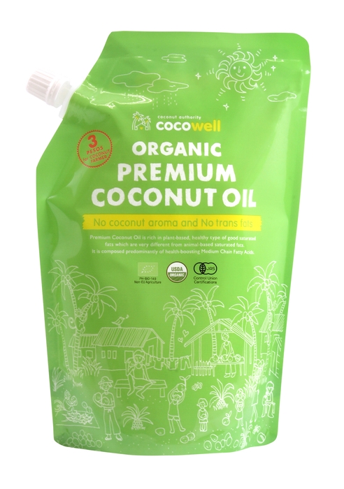有機プレミアムココナッツオイル 460g