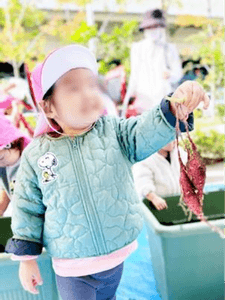 ほら！とれたよ！