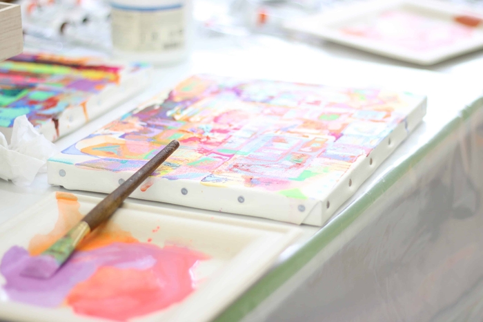 アート制作体験のイメージ