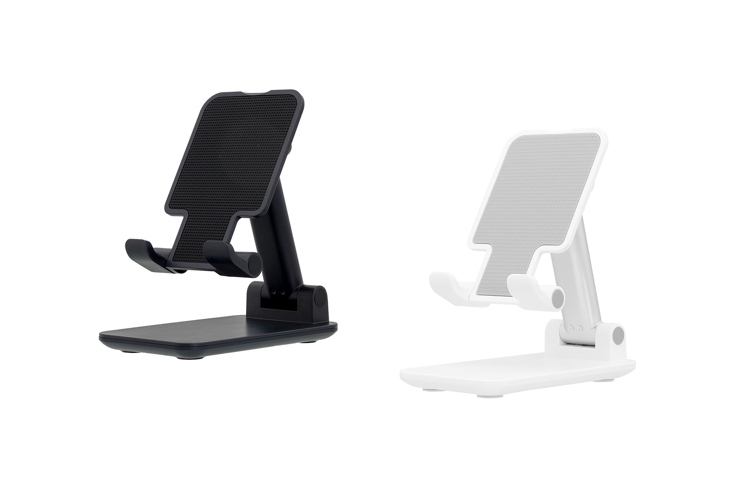 高さと角度を調整できる折りたたみスマートフォンスタンド「OWL-STD04