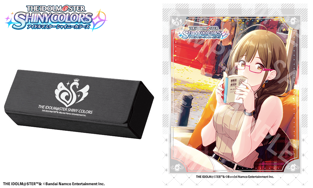 桑山千雪 モデル 眼鏡ケース&眼鏡拭き