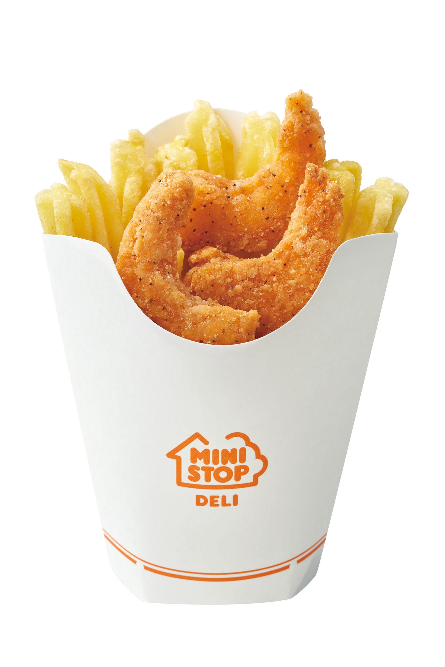 「ガーリックシュリンプ&チップス」商品画像(画像はイメージです。)