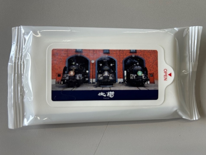 SL大樹ウェットティッシュ(イメージ)