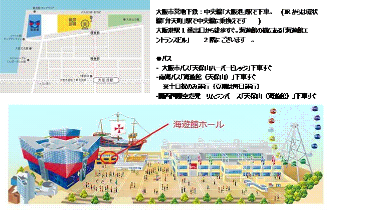 海遊館ホール 地図