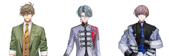 左から順にオリバー・エバンス、フリオドール、セイブル